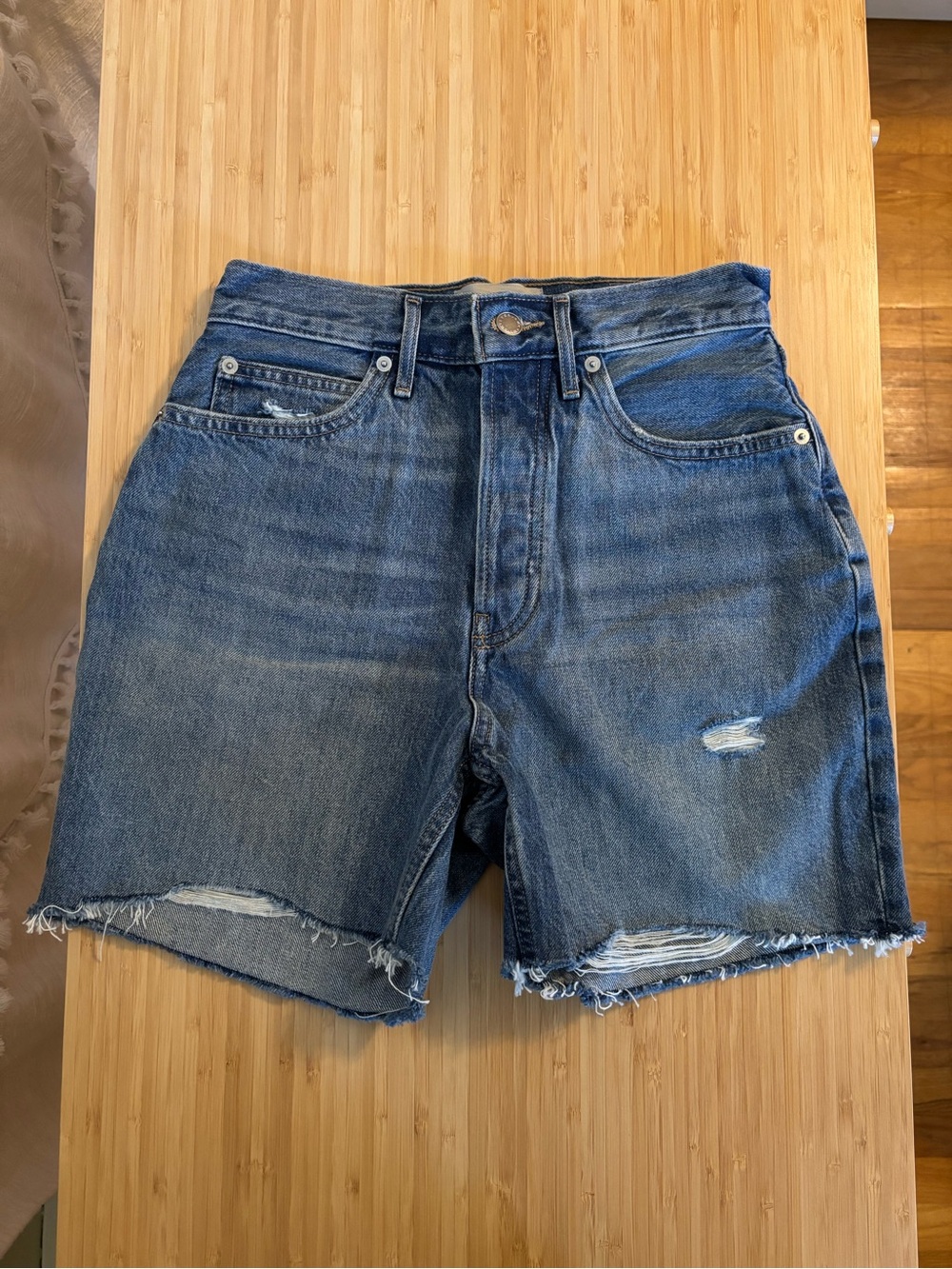 Everlane Ridge Way High Shorts Organic Cotton